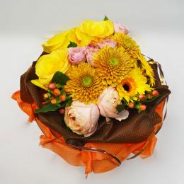 黄色・オレンジ系 可愛い花束